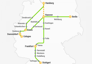 France Bullet Train Map Fast Train Travel In Germany Flixtrain