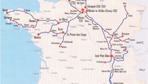 France Bullet Train Map Image Detail for France Train Map Of Tgv High Speed Train