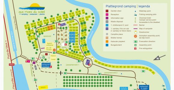 France Campsites Map Camping Aux Rives Du soleil France Vacansoleil Ie