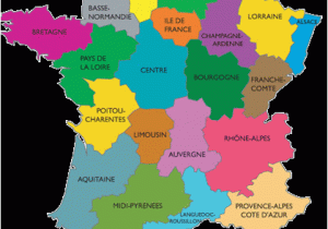 France Departments and Regions Map Map Of France Departments Regions Cities France Map