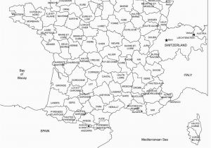 France Districts Map France Printable Blank Administrative District Royalty Free Clip