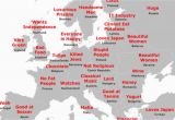 France Germany Switzerland Map the Japanese Stereotype Map Of Europe How It All Stacks Up