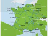 France Holiday Destinations Map Map Of Tgv Train Routes and Destinations In France