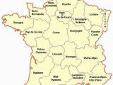 France Holiday Destinations Map Regional Map Of France Europe Travel
