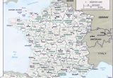 France Map La Rochelle Map Of France Departments France Map with Departments and Regions