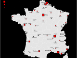 France Map with Major Cities Map Of France Cities France Map with Cities and towns