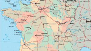 France Map with Major Cities Map Of France Departments Regions Cities France Map