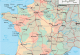 France Map with Rivers and Mountains Map Of France Departments Regions Cities France Map