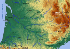 France Map with Rivers and Mountains the 39 Maps You Need to Understand south West France the Local