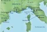 France Monaco Map Cruising the Rivieras Of Italy France Spain