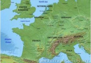 France Physical Features Map European Physical Map Climatejourney org