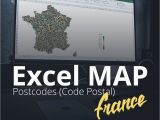 France Postal Code Map Excel Map France Postcodes Code Postal