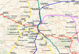 France Rer Map Reseau Express Regional Wikipedia