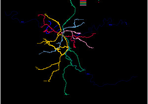 France Rer Map Reseau Express Regional Wikipedia