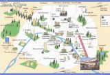 France Sightseeing Map Graphic tourist Map Name Landmarks In Paris Map tourist Map Of Nice