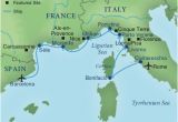 France Spain Border Map Cruising the Rivieras Of Italy France Spain