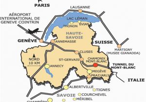 France Swiss Border Map Driving From Geneva Airport to Chamonix Mont Blanc Chamonix Net