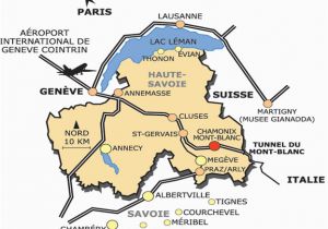 France Swiss Border Map Driving From Geneva Airport to Chamonix Mont Blanc Chamonix Net