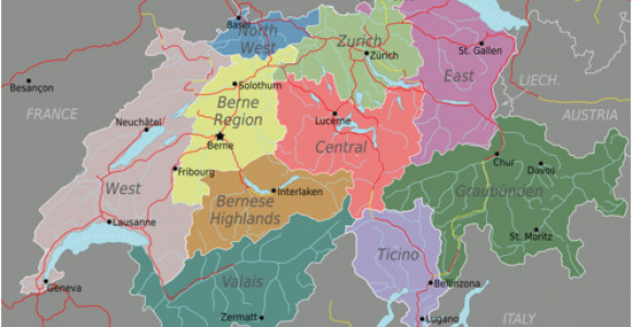 France Swiss Border Map Switzerland Travel Guide at Wikivoyage