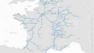 France Tgv Map How to Plan Your Trip Through France On Tgv Travel In 2019