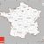 France Time Zone Map World Time Zone Map Desktop Background Gray Simple Map Of France
