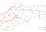 France toll Roads Map Highway Vignettes Slovakia tolls Eu