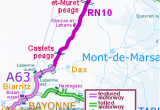 France toll Roads Map Motorway Aires the French Wild West Bordeaux to the