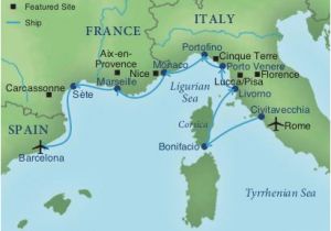 France World Map Location Location Of Italy On World Map Cruising the Rivieras Of Italy France