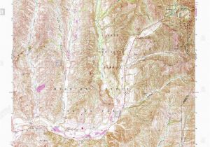 Free Canada topo Maps Usgs topo Map California Ca Canada Gobernadora 288889 1968