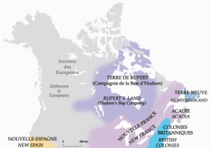 French Map Of Canada with Capitals Canadian Geographic Historical Maps