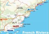 French Riviera Map France Map Of Nice France and Italy French Riviera Ca Te D Azur