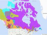 French Speaking Parts Of Canada Map Canada S Language Map Looks Way Different without English or