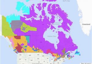 French Speaking Parts Of Canada Map Canada S Language Map Looks Way Different without English or