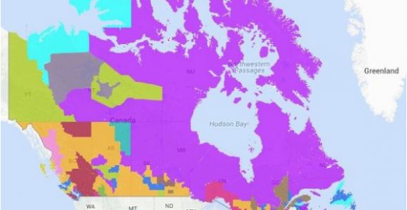 French Speaking Parts Of Canada Map Canada S Language Map Looks Way Different without English or