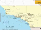 Fresno On California Map Map Of southern California Cities California Maps California