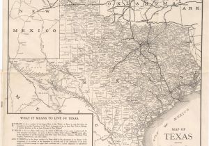 Frisco Texas On Map Map Of Texas Showing Rock island Frisco Lones and Connections Side