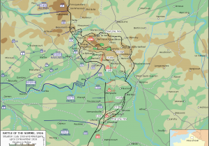 Fromelles France Map First Day On the somme Wikipedia