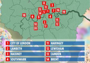 Fulham England Map City Of London Map Uk