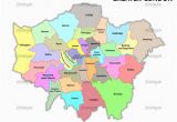 Fulham England Map Foto Greater London Administrative Map Bild 12297336