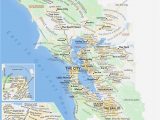 Funny California Map as Promised the Bay area According to Urban Dictionary Oc