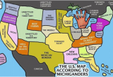 Funny Map Of Canada This is Funny Michigan Folk Ps Guess I M From Amid Between
