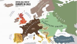 Future Map Of Europe Europe According to the Future Land Of Maps Map Funny