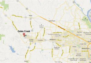 Gales Creek oregon Map forest Grove High School solve Green Team