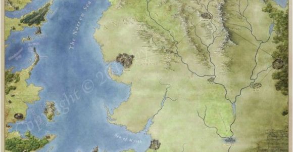 Game Of Thrones Ireland Map the Free Cities Map for Game Of Thrones A song Of Ice and
