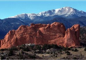 Garden Of the Gods Colorado Springs Map Pikes Peak and Garden Of the Gods are Nearby Picture Of Boulder