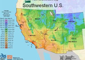 Garden Zone Map California Maps for Growing Zones From the Usda How Cold It Gets