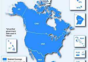Garmin Canada Map Download Nuvi 1490lmt original north America Map Incl Mexico Gps