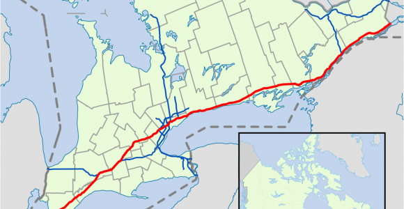 Gas Price Map Canada Ontario Highway 401 Wikipedia