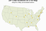 Gas Price Map Canada Plotting Markers On A Map at Zip Code Locations Using Gmap