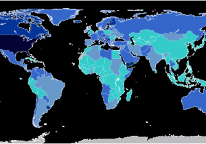 Geneva Europe Map Estimated Number Of Civilian Guns Per Capita by Country